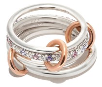 18kt Nimbus Weiß- und Rotgoldring