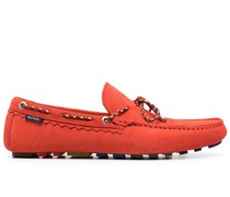 Loafer aus Wildleder mit Kordel