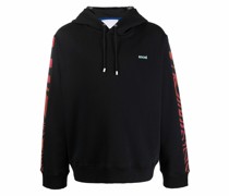 Hoodie mit Logo-Stickerei