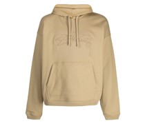 Hoodie mit Logo-Prägung