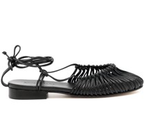 Mantera knotted leather sandals