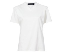 Talia Bio-Baumwoll-T-Shirt mit V-Ausschnitt