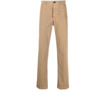 Gerade Hose mit Text-Print