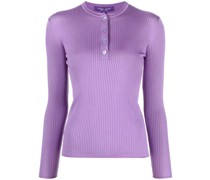 Pullover aus geripptem Strick