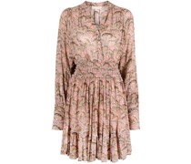 Minikleid mit grafischem Print