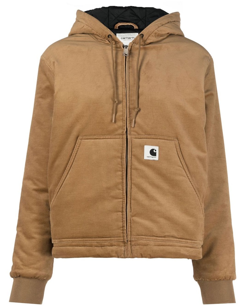 Carhartt WIP Damen Gefütterte Cordjacke