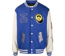 Bomberjacke mit Logo-Patches