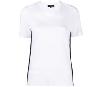 T-Shirt mit Logo-Streifen