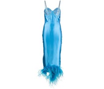 Kleid mit Federn