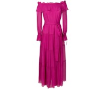 Schulterfreies Maxikleid