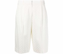 Jacquard-Shorts mit Monogramm
