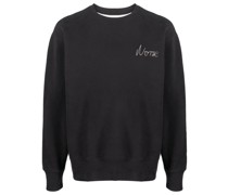 Arne Sweatshirt mit Logo-Stickerei