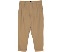 Adam cropped cotton chino trousers