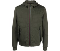 Mixed Media Kapuzenjacke