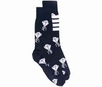 Socken mit Drachen-Motiv