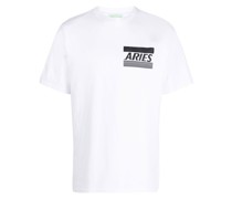 T-Shirt mit Kreditkarten-Print