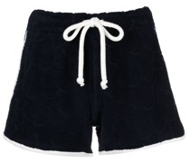 Shorts mit Logo-Prägung