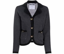 Blazer mit Teddy-Knöpfen