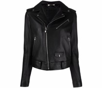 Bikerjacke aus Leder