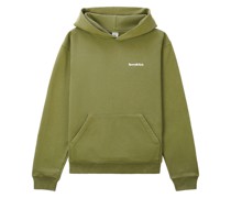 Hoodie mit Logo-Stickerei