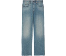 Baggy-Jeans mit Stone-Wash-Effekt