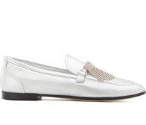 Strassverzierte Loafer