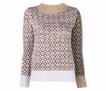 Gemusterter Pullover