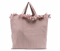 Gestreifte Handtasche