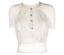 Urchin Bluse mit Fransen