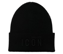 Beanie mit Logo-Print