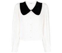 Cardigan mit Bubikragen