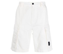 Cargo-Shorts mit Logo-Schild