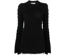 Texturierter Pullover