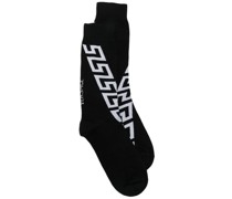 Socken mit Greca-Muster