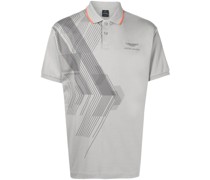 Poloshirt mit geometrischem Print