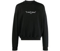 Sweatshirt mit Slogan-Print