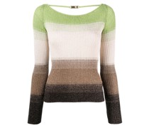 Gerippter Pullover