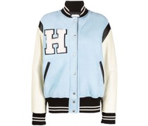 Collegejacke mit Shearling