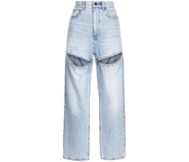 Kristallverzierte Jeans