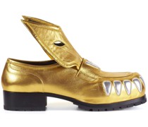 Woolf Loafer im Metallic-Look