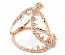 18kt Double C Fairy Tale Rotgoldring