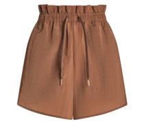 Tulair Shimmer Shell-fabric shorts