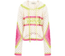 Hoodie mit Logo-Motiv