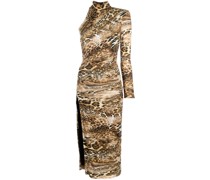 Kleid mit Leoparden-Print