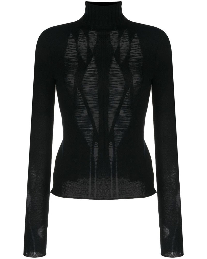 Dion Lee Damen Klassischer Pullover