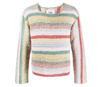 Gestreifter Strickpullover