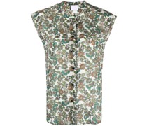Bluse mit Blumen-Print