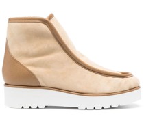 Stiefeletten mit Shearling-Besatz