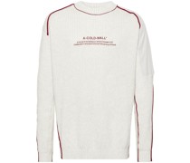 A-COLD-WALL* Gerippter Dialogue Pullover
