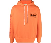 Hoodie mit Logo-Print